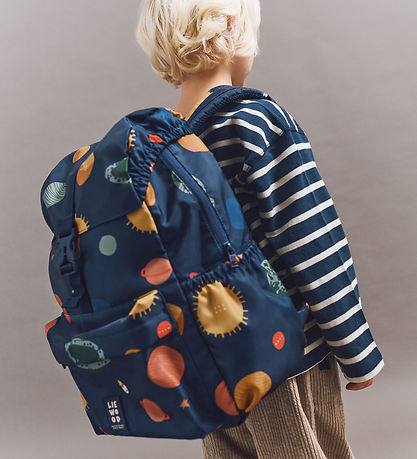 Liewood School Backpack - Johnny - Universe/Classic Navy Liewood School Backpack - Johnny - Universe/Classic Navy