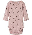 Body m/l Name It - NbfInférieur - Bruni Lilac av. Fleurs