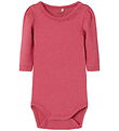 Name It Romper l/s - NbfLudmilla - Rapture Rose