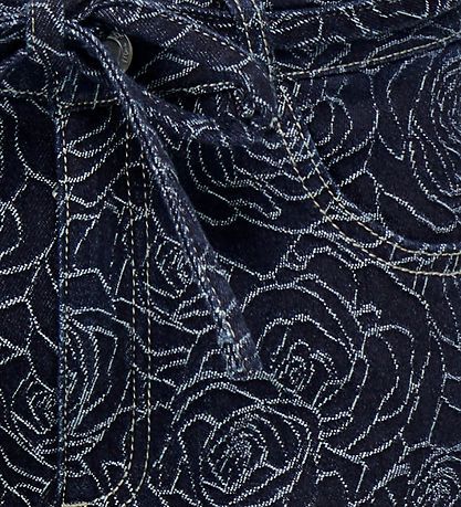 Jeans Kids Only - KogGianna - Dark Blue Denim/Roses Jeans Kids Only - KogGianna - Dark Blue Denim/Roses