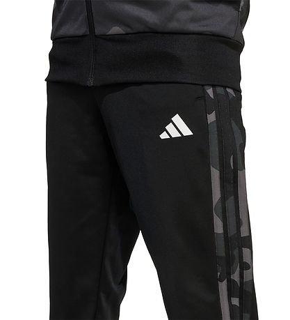 adidas Performance Tracksuit - Camouflage - Black/White adidas Performance Tracksuit - Camouflage - Black/White