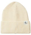 Calvin Klein Beanie - Knitted - Monogram - Whitecap Grey