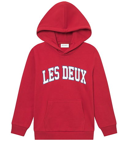 Les Deux Hoodie - Aidan - Scarlet Sage w. Logo