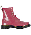 Dr. Martens Boots - 1460Y - Nebula Glitter - Fuchsia/Silver/Go Dr. Martens Boots - 1460Y - Nebula Glitter - Fuchsia/Silver/Go