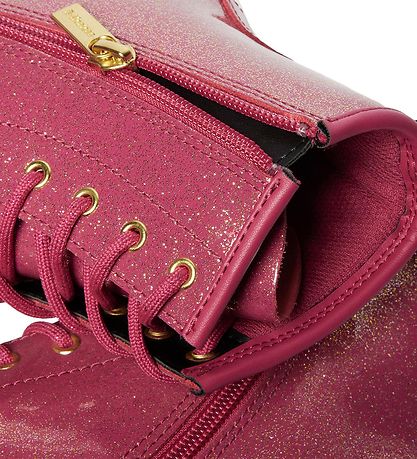 Dr. Martens Laarzen - 1460Y - Nevel Glitter - Fuchsia/Silver/Go Dr. Martens Laarzen - 1460Y - Nevel Glitter - Fuchsia/Silver/Go