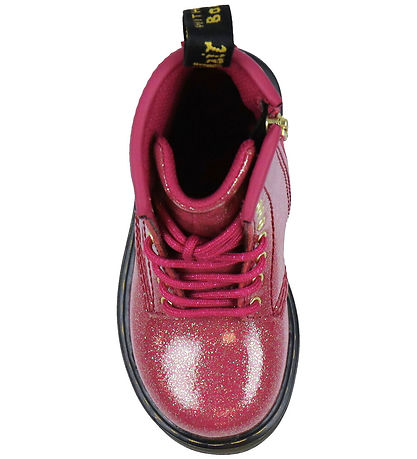 Dr. Martens Stiefel - 1460 T - Nebel Glitter - Fuchsia/Silber/G Dr. Martens Stiefel - 1460 T - Nebel Glitter - Fuchsia/Silber/G