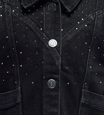 Kids Only Farkkuliivit - KogKennedy - Pesty Black/Strassikivi