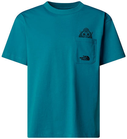 The North Face T-shirt - Oversize - Tassel Blue w. Print The North Face T-shirt - Oversize - Tassel Blue w. Print