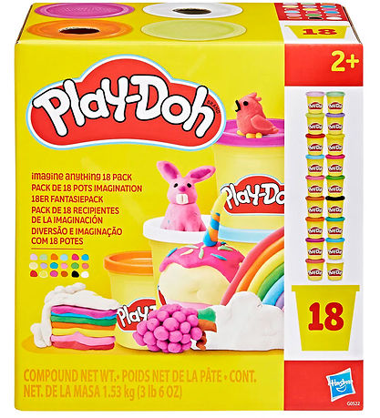 Play-Doh 모델링 클레이 세트 - 18개입 - Imagine Anything