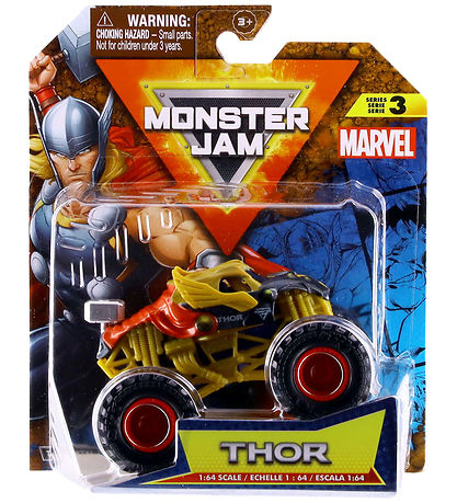 Monster Jam Truck - 1:64 - Marvel - Thor Monster Jam Truck - 1:64 - Marvel - Thor