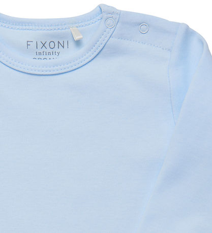 Fixoni Bodysuit - l/s - Lt. Blue Fixoni Bodysuit - l/s - Lt. Blue