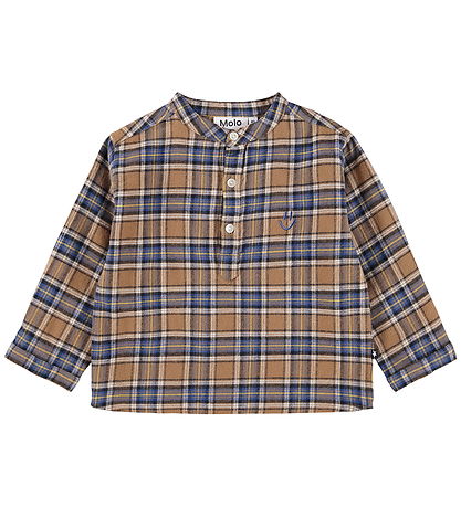 Molo Shirt - Enoz - Fawn Check Molo Shirt - Enoz - Fawn Check