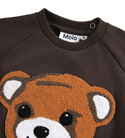 Molo Peysa - Diskur - Teddy Friend - Dark Cocoa