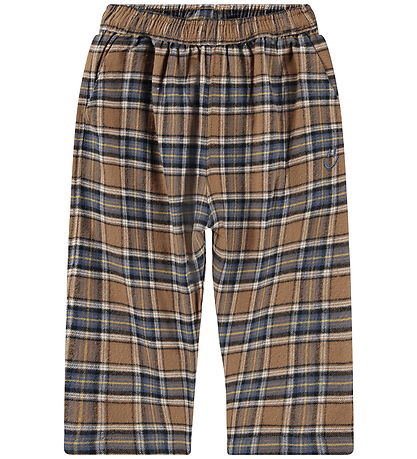 Molo Trousers - Sois - Fawn Check