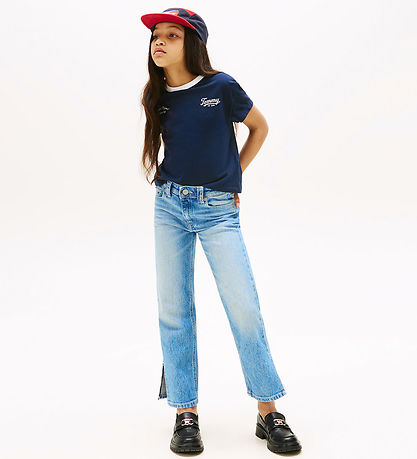 Tommy Hilfiger Farkut - Tyttöystävä Light Pese - Vintage