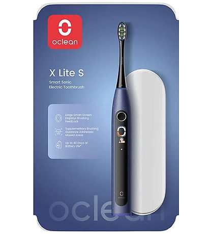 Oclean Rafmagnstannbursti - X Lite S - Blátt Oclean Rafmagnstannbursti - X Lite S - Blátt