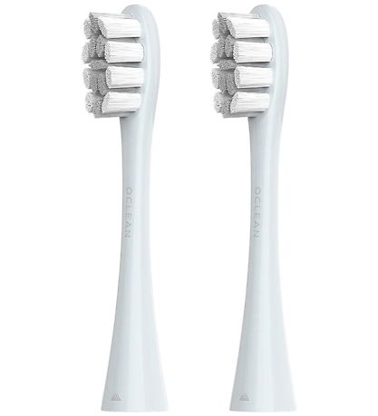 Oclean Toothbrush heads - Professional Clean - 2-Pack - Silver Oclean Toothbrush heads - Professional Clean - 2-Pack - Silver