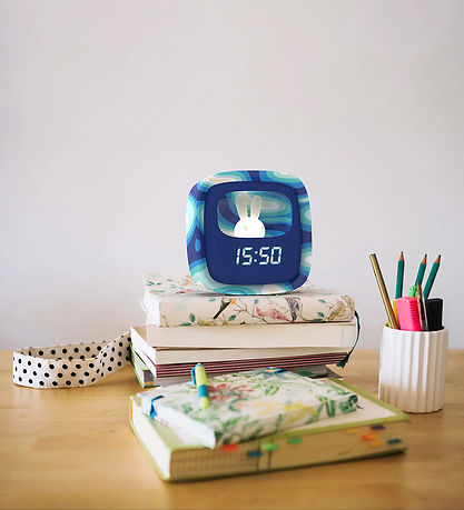Mobility on Board Alarm Clock w. Light - Billy Clock - Blue Wave Mobility on Board Alarm Clock w. Light - Billy Clock - Blue Wave