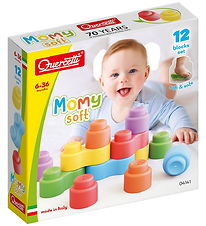 Quercetti Bauklötze - 12 st. - Mama Soft - 04141