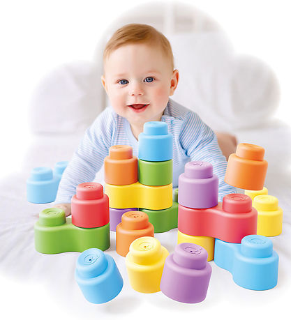 Quercetti Blocks - 32 pcs - Mommy Soft - 04143