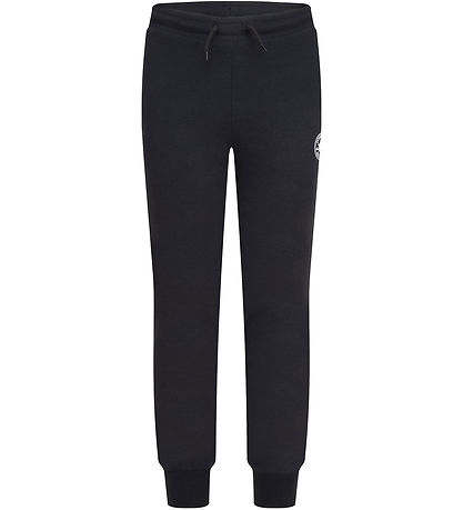 Converse Sweatpants - Terry Chuck - Black w. Logo