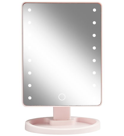 Gillian Jones Tischspiegel - Quadratisch - LED/Touch - Rosa Gillian Jones Tischspiegel - Quadratisch - LED/Touch - Rosa