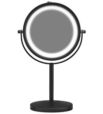Miroir de table Gillian Jones - Tour - LED/Loupe - Tapis Noir Miroir de table Gillian Jones - Tour - LED/Loupe - Tapis Noir