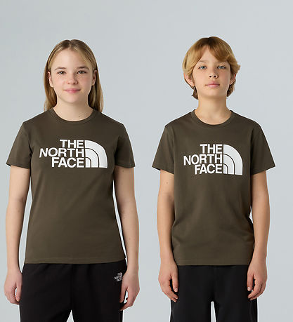 The North Face T-paita - Easy - Uusi Taupe Green M. Logo The North Face T-paita - Easy - Uusi Taupe Green M. Logo