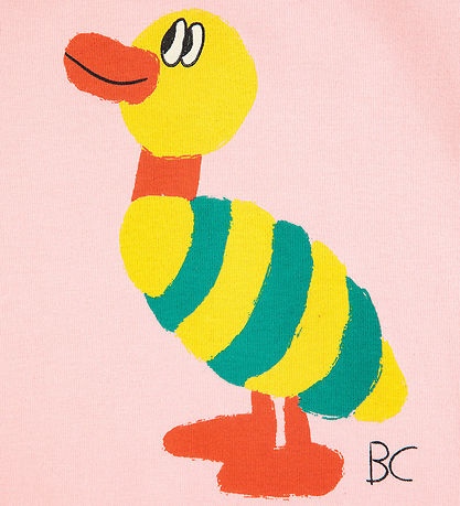 Bobo Choses Body l/ä - Avskalad anka - Light Pink