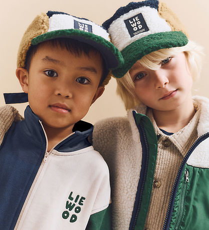 Liewood Cap - Rory - Fleece - Classic Navy Multi Mix Liewood Cap - Rory - Fleece - Classic Navy Multi Mix