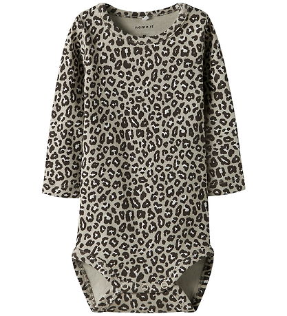 Body m/l Name It - NbfLeoana - Peyotl av. Imprimé léopard Body m/l Name It - NbfLeoana - Peyotl av. Imprimé léopard