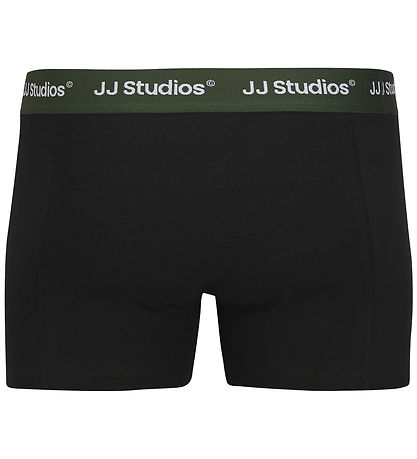 Jack & Jones Boxershorts - 3-pack - JacSoho - Black/Plum Perfekt Jack & Jones Boxershorts - 3-pack - JacSoho - Black/Plum Perfekt
