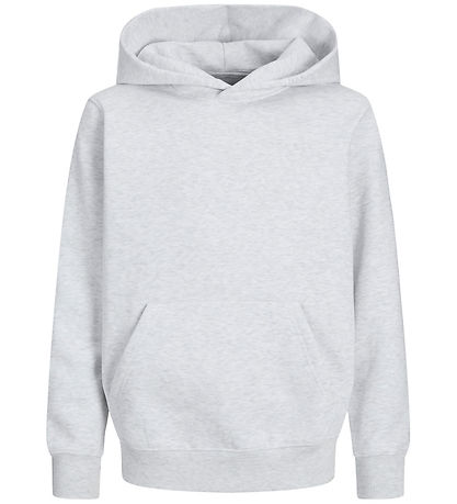 Jack & Jones Hoodie - JjEurban - White Melange