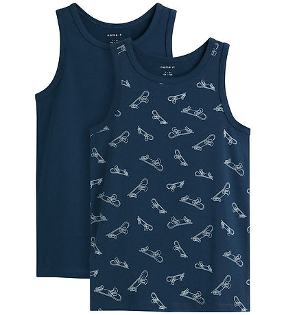 Name It Onderhemd - Noos - NkmTank - 2-pack - Titan