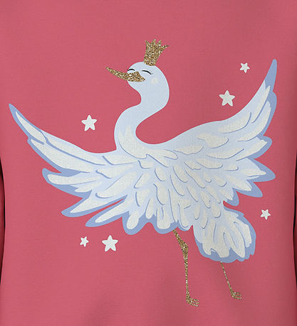 Name It Sweatshirt - NmfValona - Rapture Rose/Kranich