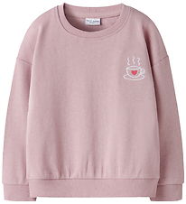 Name It Sweatshirt - NmfVallene - Burnished Lilac/Tea Cup Name It Sweatshirt - NmfVallene - Burnished Lilac/Tea Cup