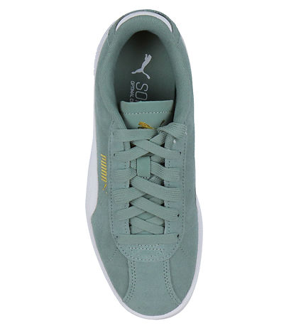 Puma Shoes - Club II Jr - Green Moon/Puma White