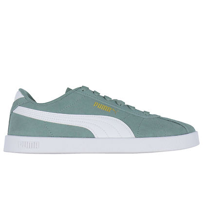 Puma Shoes - Club II Jr - Green Moon/Puma White