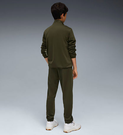 Puma Tracksuit - Poly Colorblock - Dark Olive Puma Tracksuit - Poly Colorblock - Dark Olive