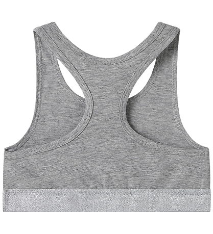 Name It Tops - Noos - NkfShort - 2-Pack - Black/Grey Melange