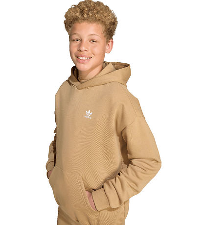 adidas Originals Hoodie - Loose Hoodie - Cardbo/White