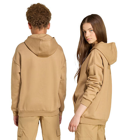 adidas Originals Hoodie - Loose Hoodie - Cardbo/White