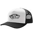 Vans Cap - Classic Patch Curved Bill Trucker - Black/White Vans Cap - Classic Patch Curved Bill Trucker - Black/White