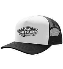Casquette Vans - Classic Patch Courbé Bill Camionneur - Noir/Bla Casquette Vans - Classic Patch Courbé Bill Camionneur - Noir/Bla