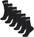 Vans Sokken - 6-pack - Zwart Vans Sokken - 6-pack - Zwart