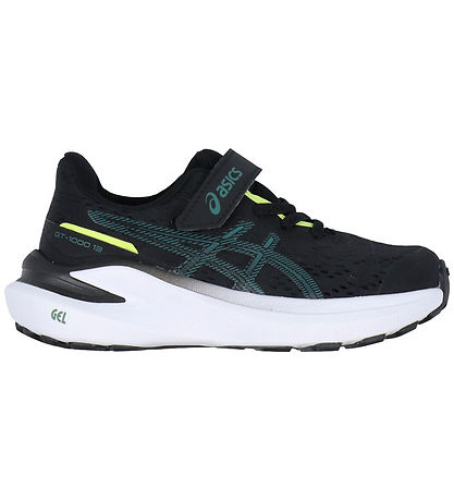 Asics Schoenen - GT-1000 13 PS - Black/Jasper Green Asics Schoenen - GT-1000 13 PS - Black/Jasper Green
