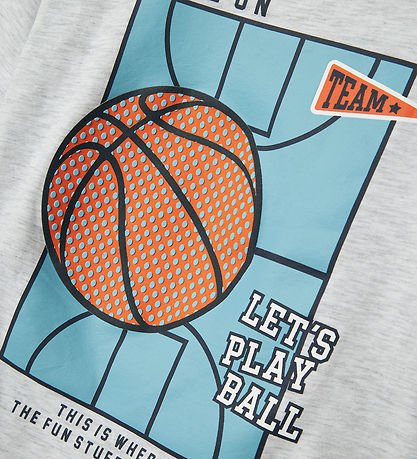 T-Shirt Name It - NmmKeith - Marron Clair Chiné av. Imprimé T-Shirt Name It - NmmKeith - Marron Clair Chiné av. Imprimé