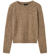 LMTD Blouse - Knitted - NlfKave - Sepia Tint LMTD Blouse - Knitted - NlfKave - Sepia Tint