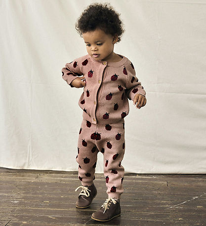 Lil' Atelier Trousers - Knitted - NbfLulio - Misty Rose