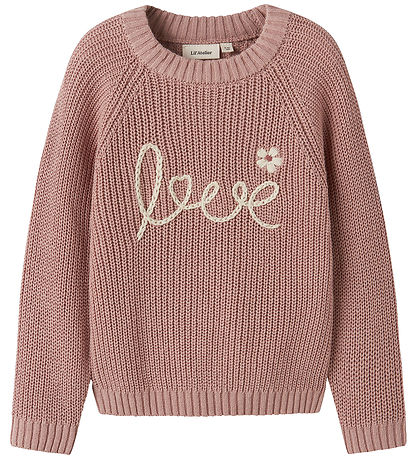 Lil'Atelier Blouse - Knitted - NmfEmlen - Misty Rose Lil'Atelier Blouse - Knitted - NmfEmlen - Misty Rose